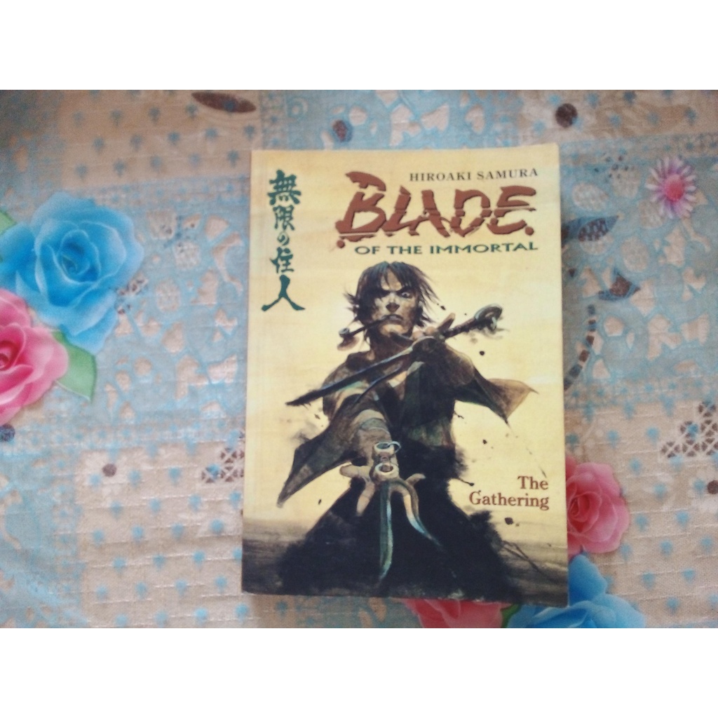 livro Blade of the immortal Hiroaki Samura