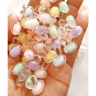 Miçangas Coelhos 16mm Transparente 50 Peças. em Oferta na Shopee