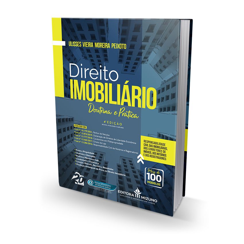 Imagem Direito Imobiliário - 4ª Edição - 2022 - Livro para Advogado OAB Concursos Públicos Jurídico