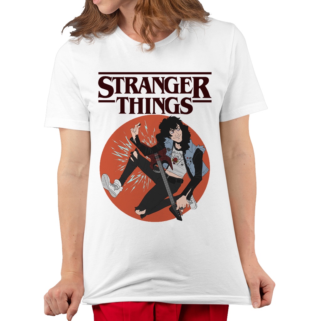 Strangers Things Camisetas Chica Camiseta Sin Mangas Hellfire Club