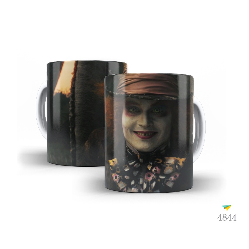 Caneca Personalizada Chapeleiro da Alice no Pais das Maravilhas
