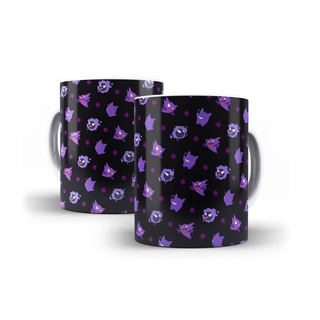 Caneca Pokemon Gastly Hunter Gengar Icones Shopee Brasil