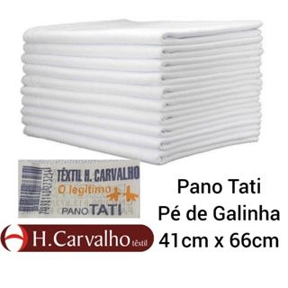 10 Panos de Prato e Copa Pé de Galinha Tati Branco Liso sem Estampa 41cm x 66cm 100% Algodão em Oferta na Shopee