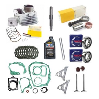 Kit Motor Completo Cg 125 Até 1999 Embreagem Eixo Óleo Biela em Oferta na Shopee