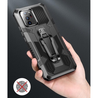 Samsung Galaxy Note 10/Plus Note 20/Ultra Hard Case Shockproof Armor Back Clip Full Protective Cover