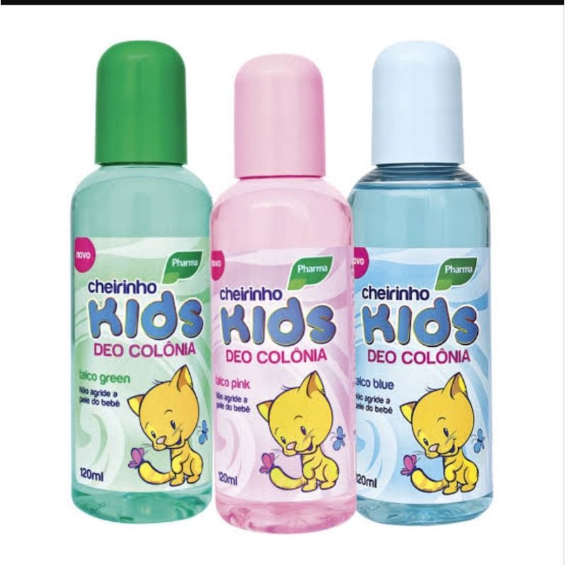 Deo Colônia Bebê Infantil Cheirinho Kids 120ml em Oferta na Shopee