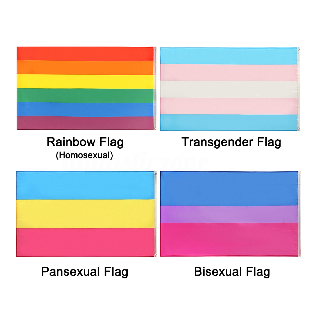 Lgbt 3x5 Ft Bandeira Grande Orgulho Gay Lésbicas Transgêneros Lgbtq Desfile De Bandeiras