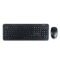 Teclado e Mouse Sem Fio Recarregável 2.4ghz Usb Preto