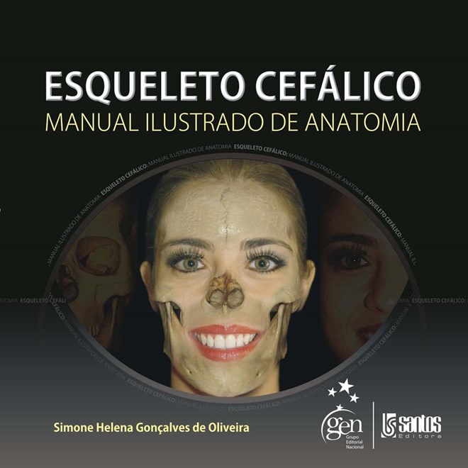 livro estudantes saúde esqueleto cefálico