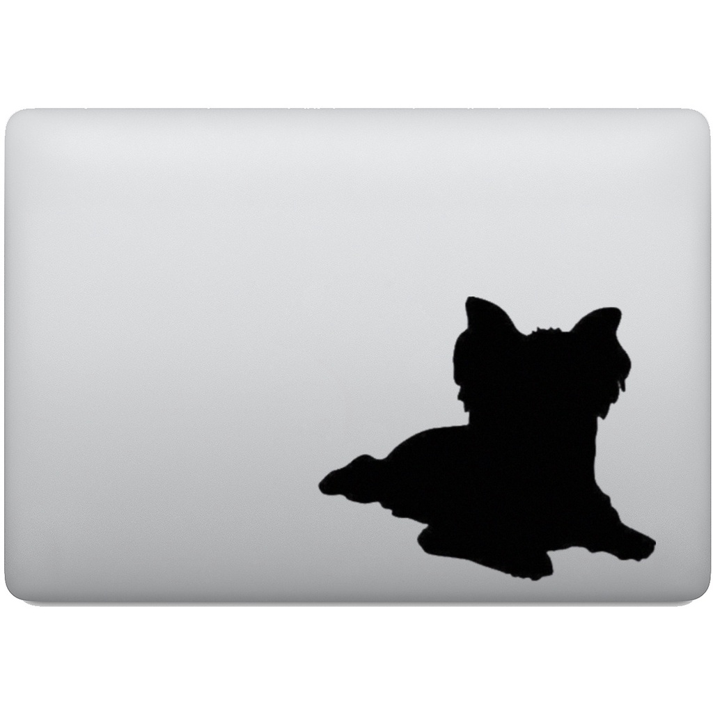 Adesivo de Notebook Cachorro Raça Yorkshire
