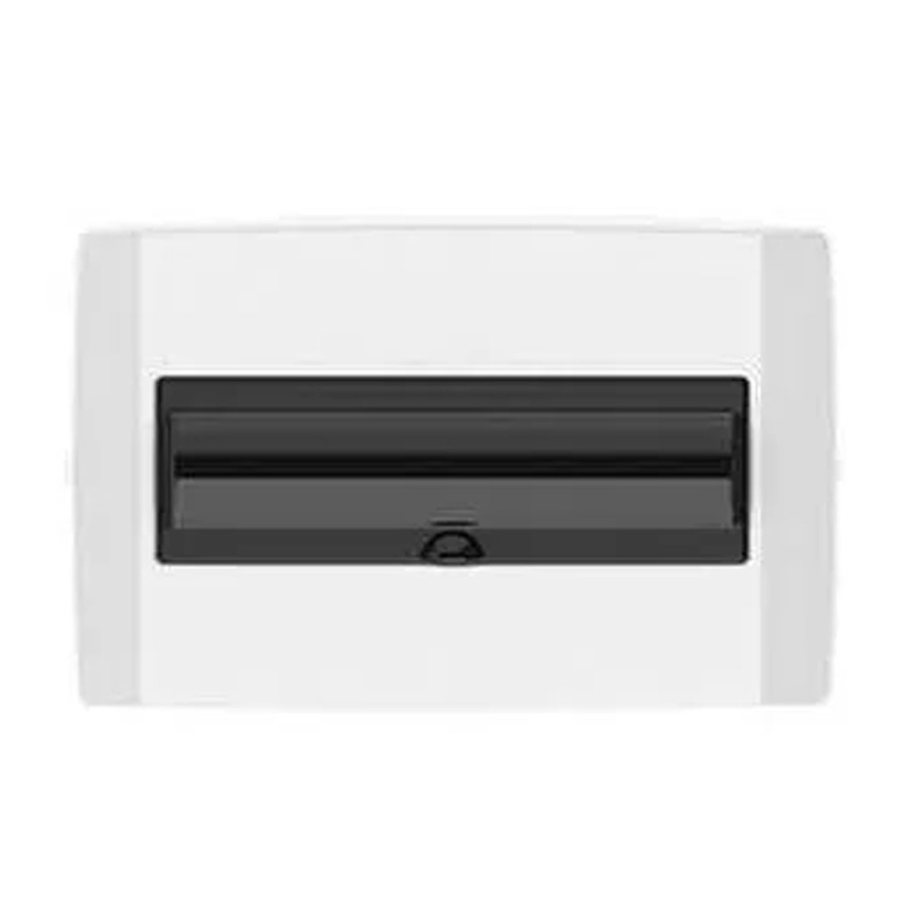 Quadro Distribuição Embutir Disjuntores 8 Nema 12 Din Ilumi