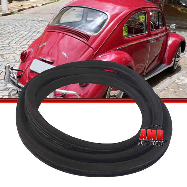 Borracha Vigia Traseiro Fusca 1200 1300 59 a 66 sem Encaixe de Friso Stand