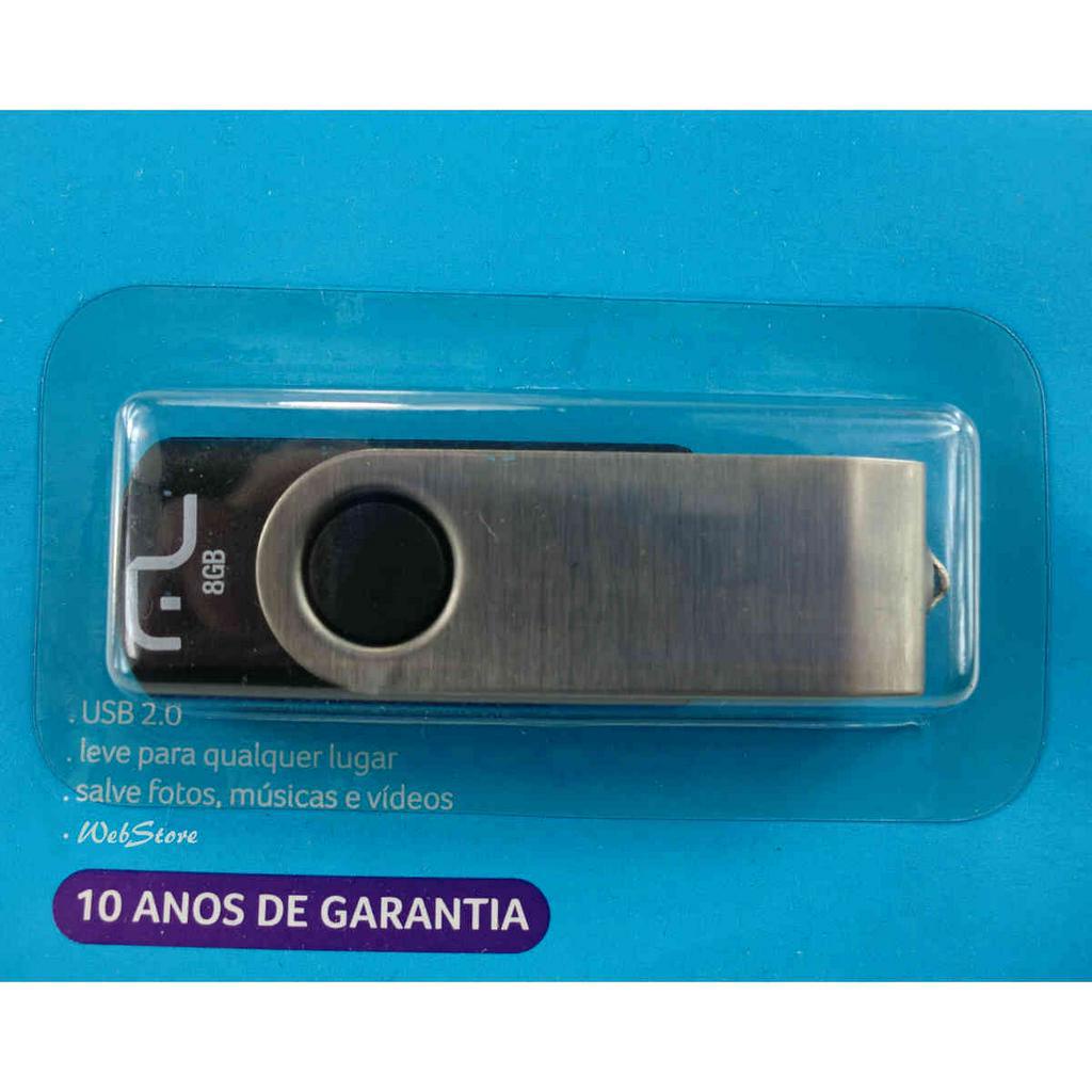 Pen Drive 8gb Twist Multilaser