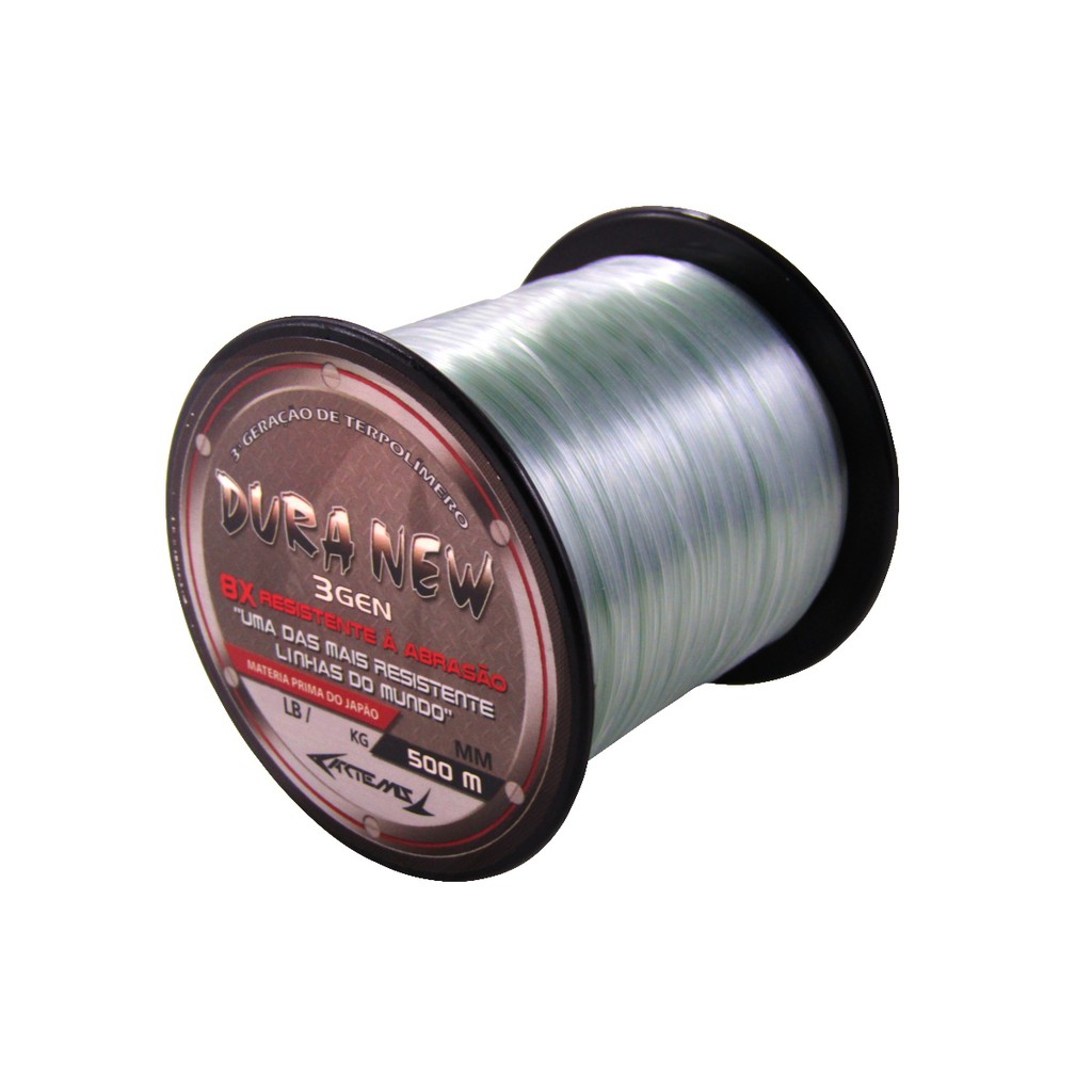 Linha Monofilamento Artemis Dura New 8x 3 GEN 500m - Verde