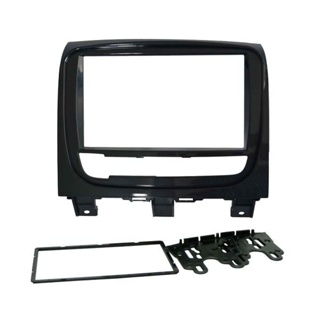 Moldura 2din Fiat Palio Weekend Siena Strada 2013 A 2019 - Grafite Escuro Brilhante em Oferta na Shopee