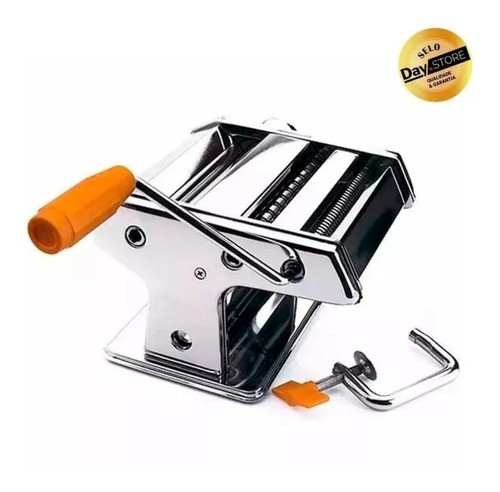 Máquina De Fazer Macarrão Caseira 3 Tipos De Massas Pastel Promoção Massa Fresca Inox