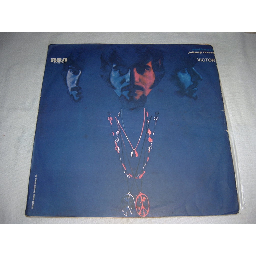 Lp Johnny Rivers - Realization | 1968 POP FOLK BLUES