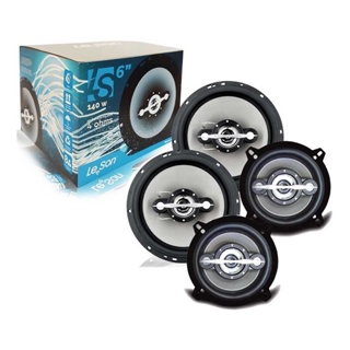 Kit 2 Pares Alto Falante 6 + 5 Polegadas Leson 140w 4 Ohms em Oferta na Shopee