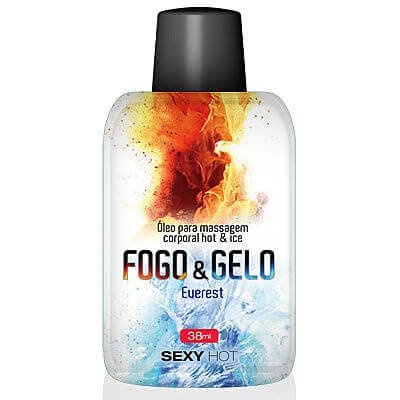 Óleo Comestível para Sexo Oral - Fogo & Gelo Everest - 38 ml em Oferta na Shopee
