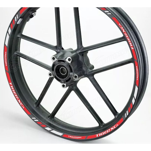 Friso Adesivo Refletivo M9 Roda Moto Triumph Tiger 800 Xca