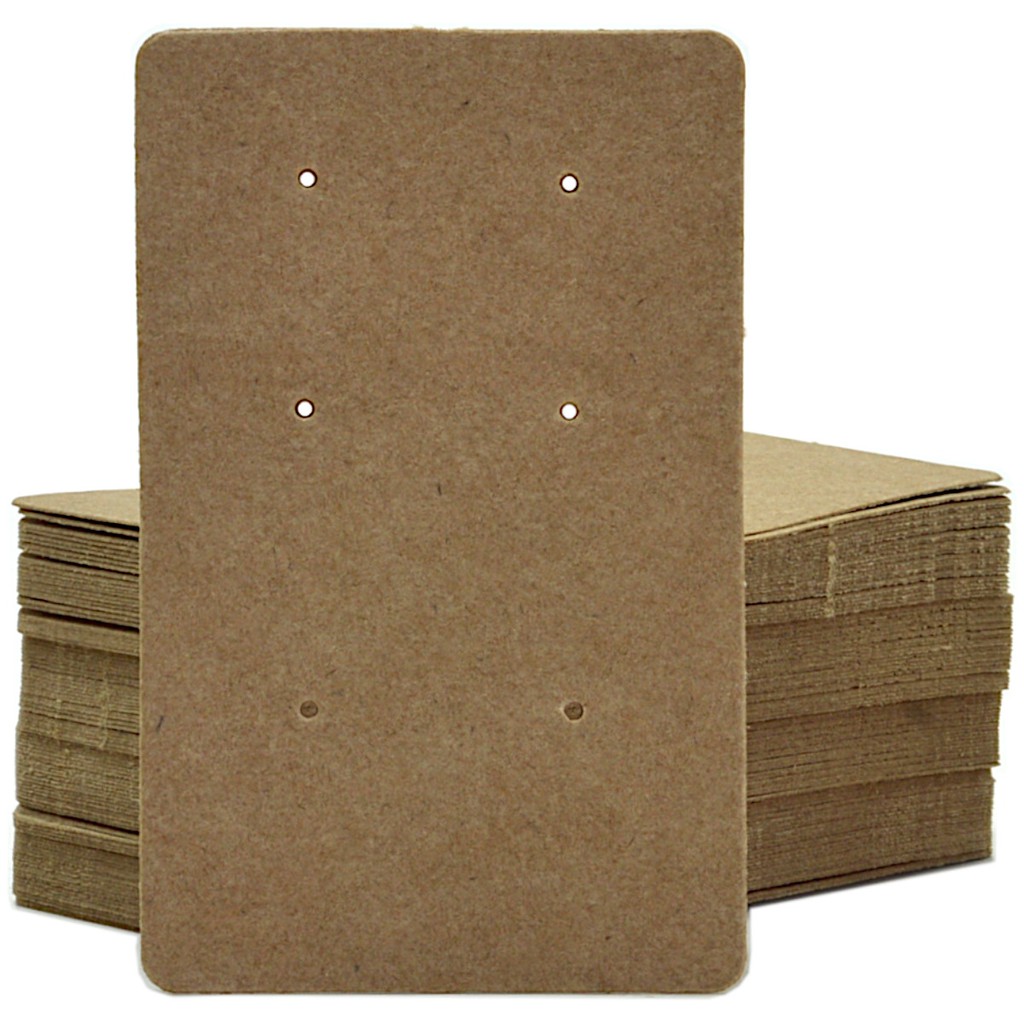 100 Cartelas Tag Para Brincos 6 Furos 3 Pares de Brincos - 4,6 x 7 cm - C168 em Oferta na Shopee