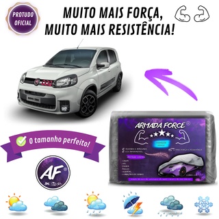 Capa Cobrir Uno Todos ARMADA FORCE Impermeável 100% Sem Forro Protege Sol Chuva Poeira Automotiva Hatch Anti-UV
