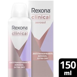 Desodorante Antitranspirante Rexona Clinical Extra Dry 150 ml