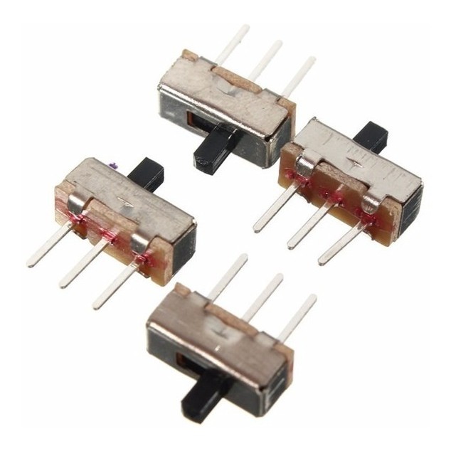 10 Peças Micro Chave Interruptor Switch Pcb 2 Posição