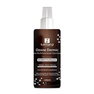 Samana Ozone Dermic Oleo Multifuncional Ozonizado 120 Ml em Oferta na Shopee