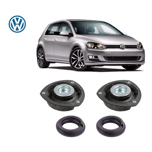 Par Kit Coxim Rolamento Dianteiro Novo Golf Tsi 1.4 2014/...