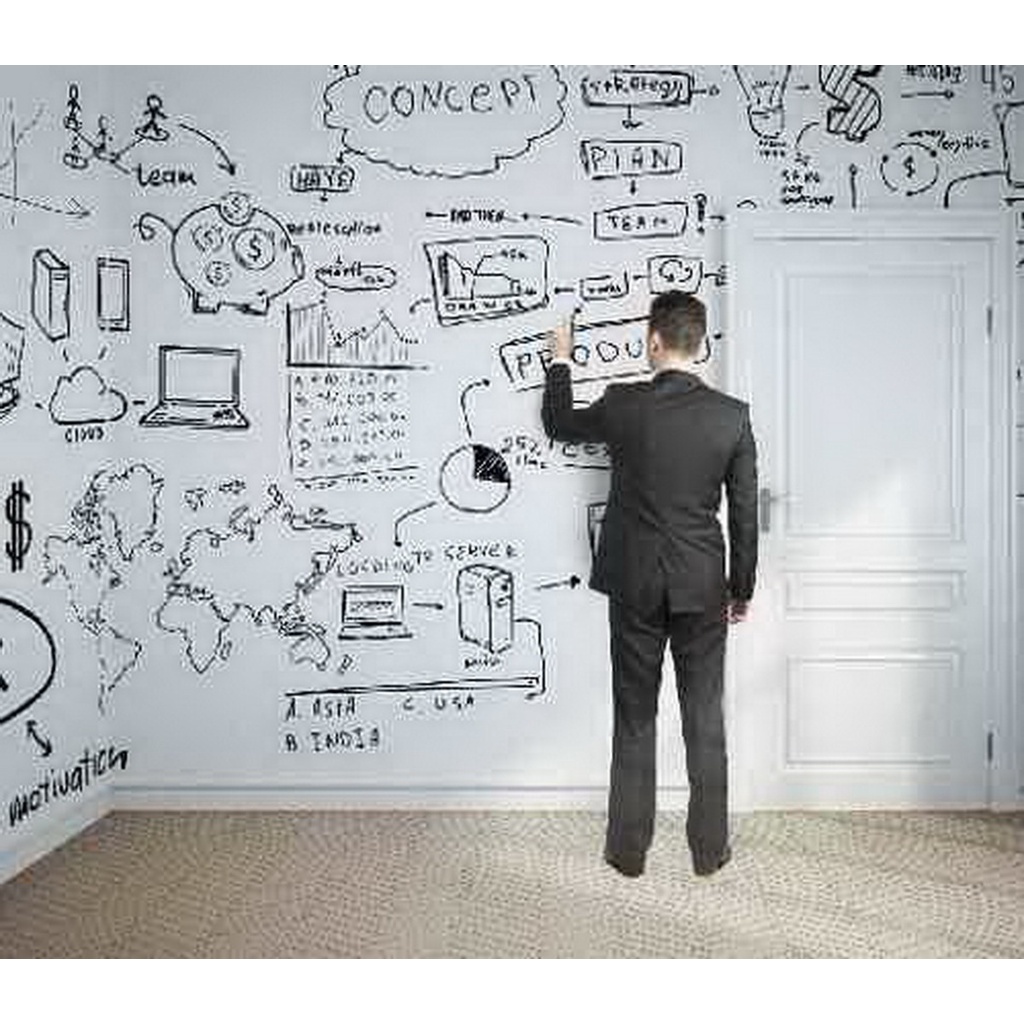 Adesivo Branco - Quadro - Lousa Decorativa 1,50m X 60cm em Oferta na Shopee