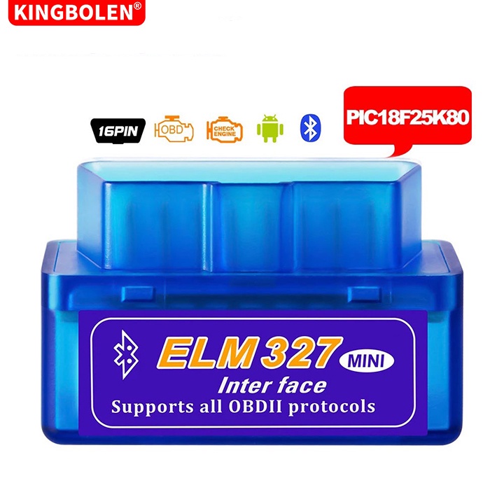【Entrega no mesmo dia】OBD2Scanner Super Mini ELM327 V1.5 Bluetooth com scanner PIC18F25K80 ELM 327 Bluetooth V1.5 OBD2 com suporte para TODOS os protocolos OBD2 OBD em Oferta na Shopee