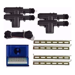 Kit Trava Elétrica Universal 4 Portas Duplo Comando Gc