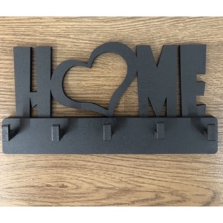 Porta Chaves HOME CORAÇÃO com 5 Ganchos Decoração Moderna Sala Cozinha em Oferta na Shopee