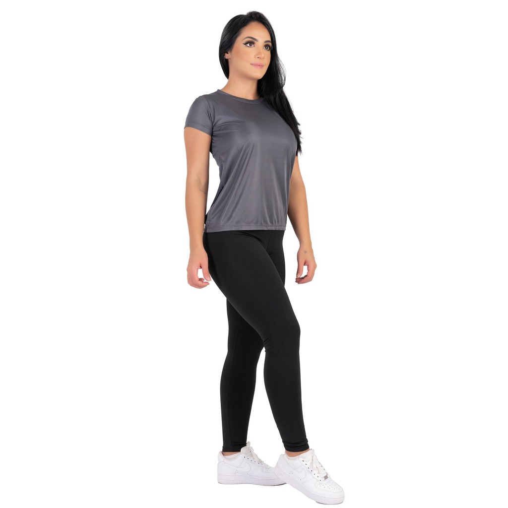 Alert repose organic Kit 1 Camiseta Dry Fit Feminina + 1 Calça Legging Forrada Academia Suplex |  Shopee Brasil