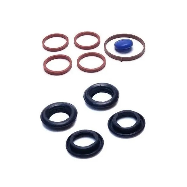 Kit Junta Coletor Admissão Tbi Aneis Bico Injetor Vw Fox 1.6