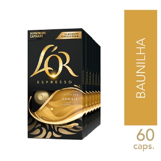 Kit 60 Cápsulas de Café Lor Baunilha