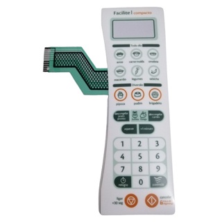 Membrana Teclado Microondas Consul CMS25AB Facilite Compacto em Oferta na Shopee
