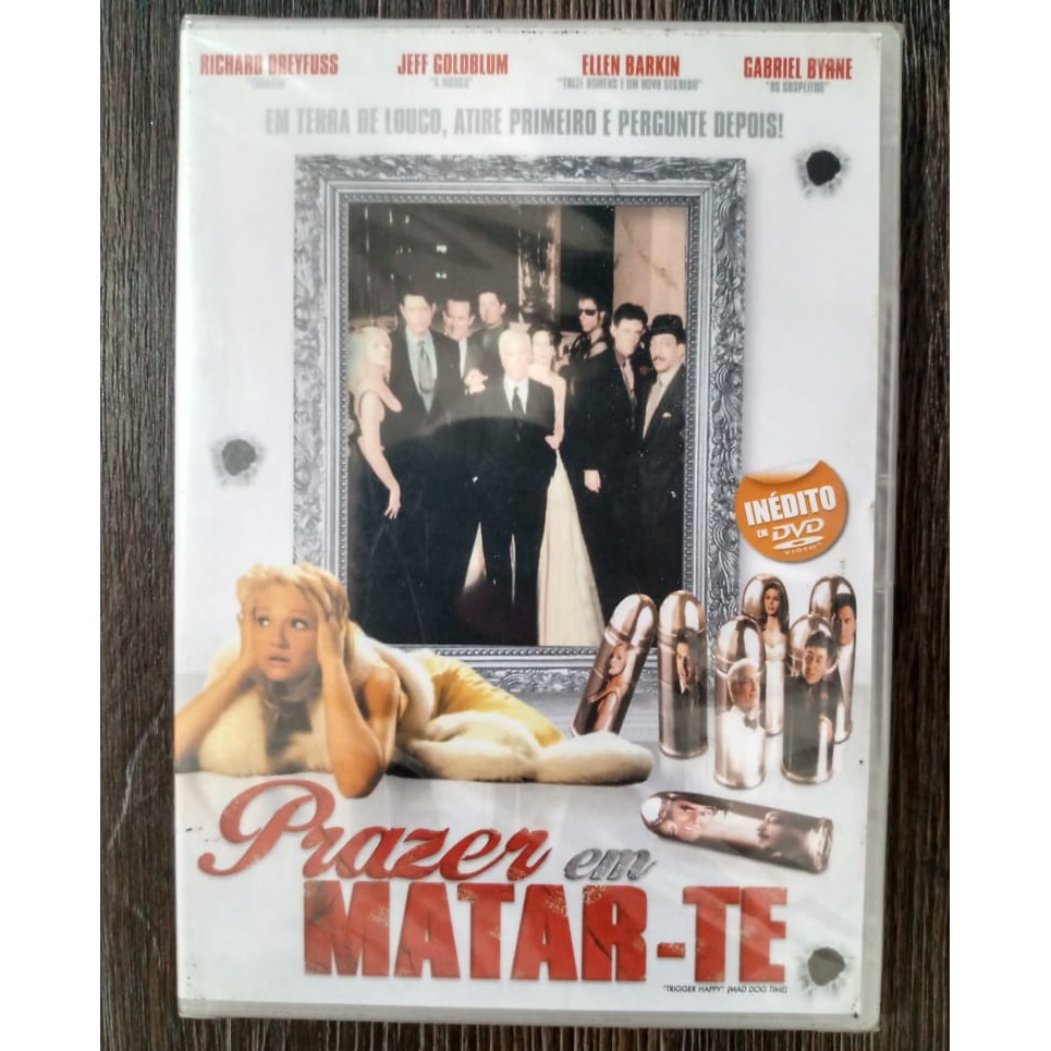 Prazer em Matar-te DVD com Richard Dreifuss, Ellen Barkin Novo