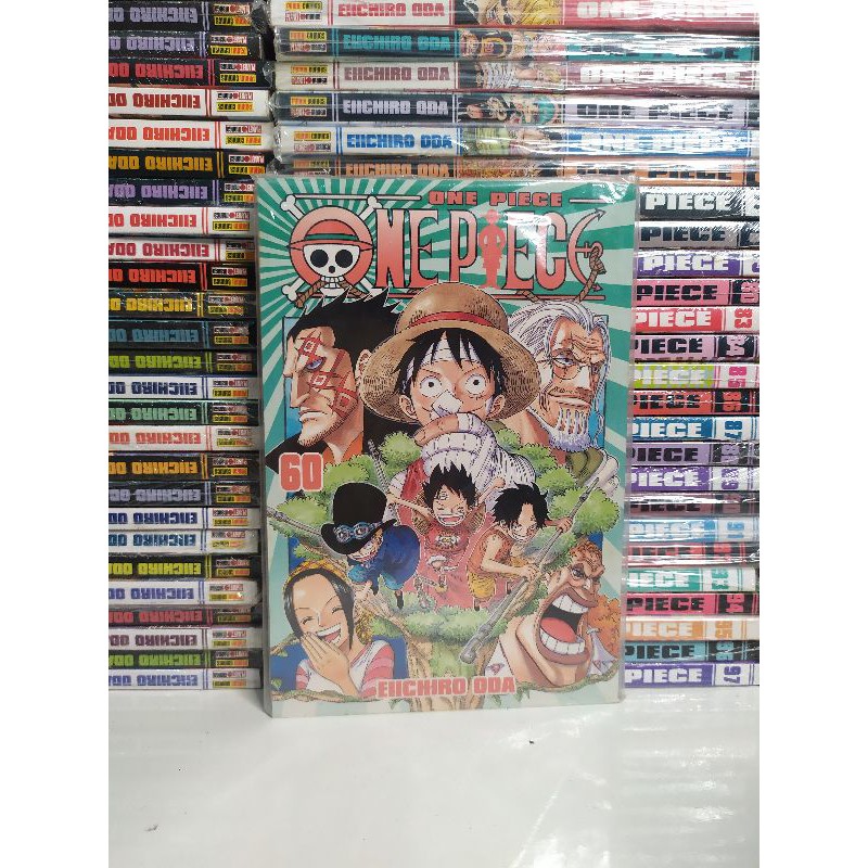 Manga One Piece Volume 60 Shopee Brasil