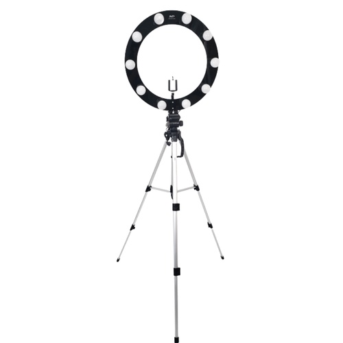 Ring Light 10 Lâmpadas Led 2em1 + Tripé 1,50 + Suporte de mesa