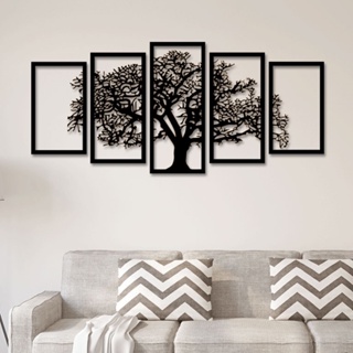 Quadros Decorativos Arvore Da Vida Mosaico Sala Quarto Preto em Oferta na Shopee