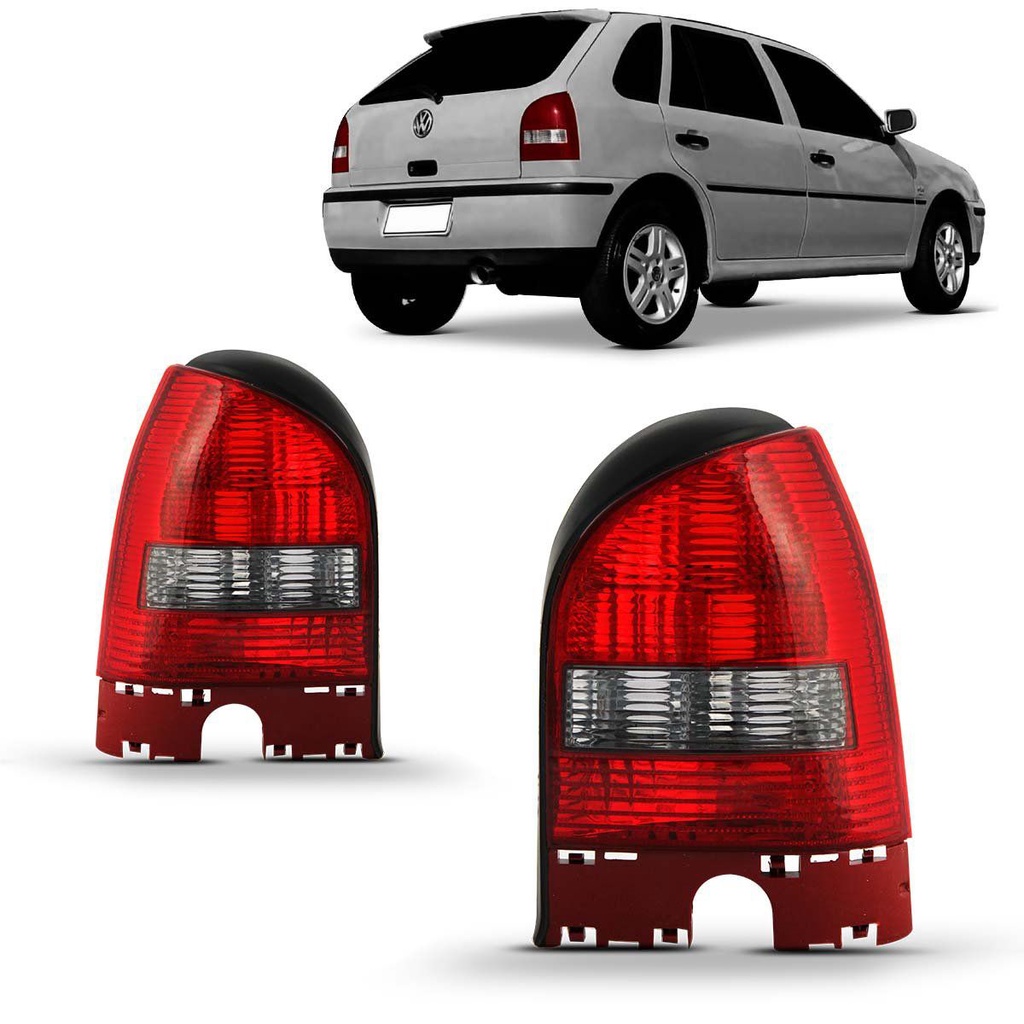 Par Lanterna Gol G3 99 00 2001 2002 2003 2004 2005 Fumê em Oferta na Shopee