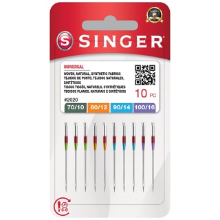 Agulha Singer Máquina Costura Doméstica 2020 MISTA 10UND em Oferta na Shopee