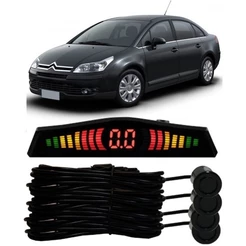 Sensor De Ré Estacionamento Preto 4 Pts Citroen C4 Pallas