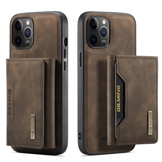 2 Em 1 Capa Carteira Destacável Para iPhone 14/13/12/11 Pro Max Mini Bolsa Com Porta-Cartões Bolso Alça Magnética De Couro br3