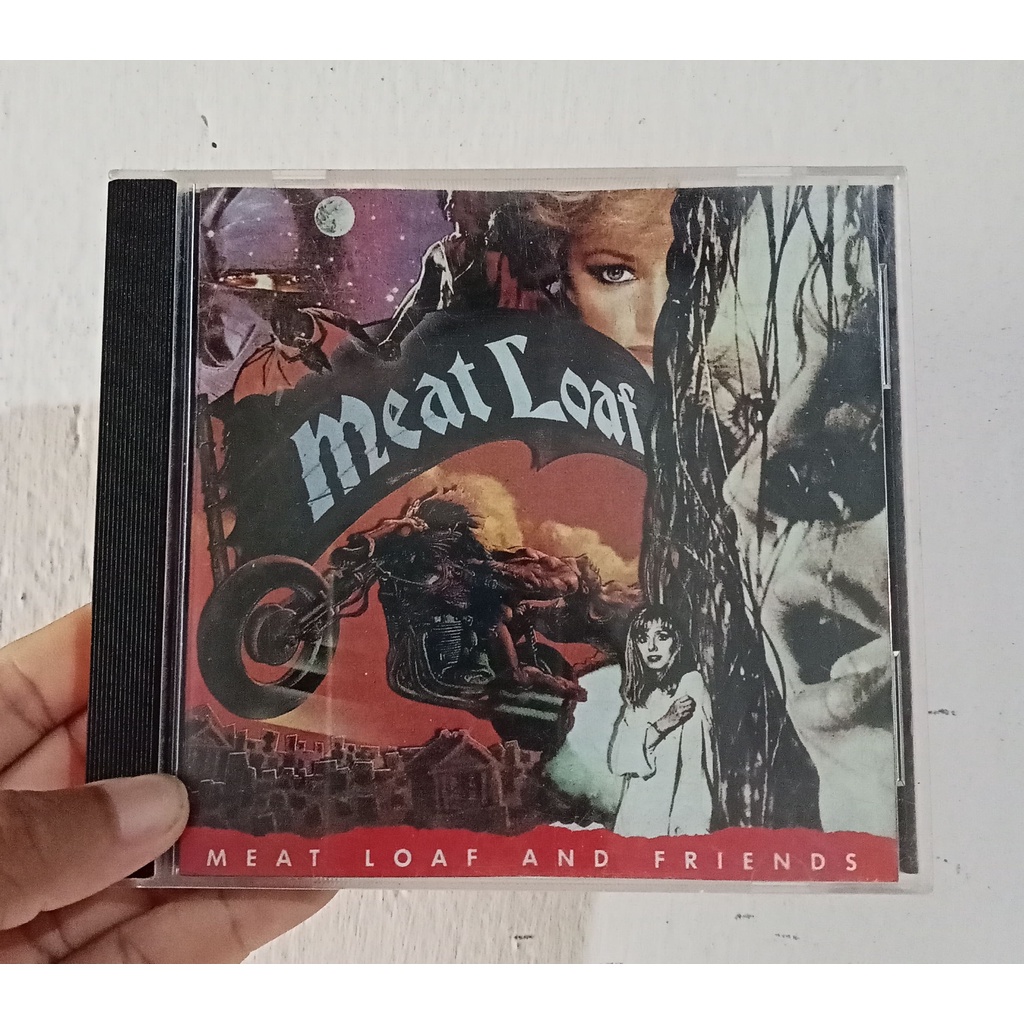 Cd Meat Loaf Meat Loaf And Friends (pop Rock/1992) Shopee Brasil