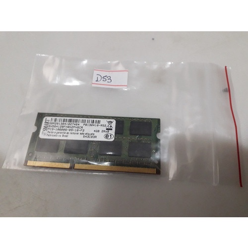 Memória Ram Notebook 4gb Pc3 Ddr3 Original D53