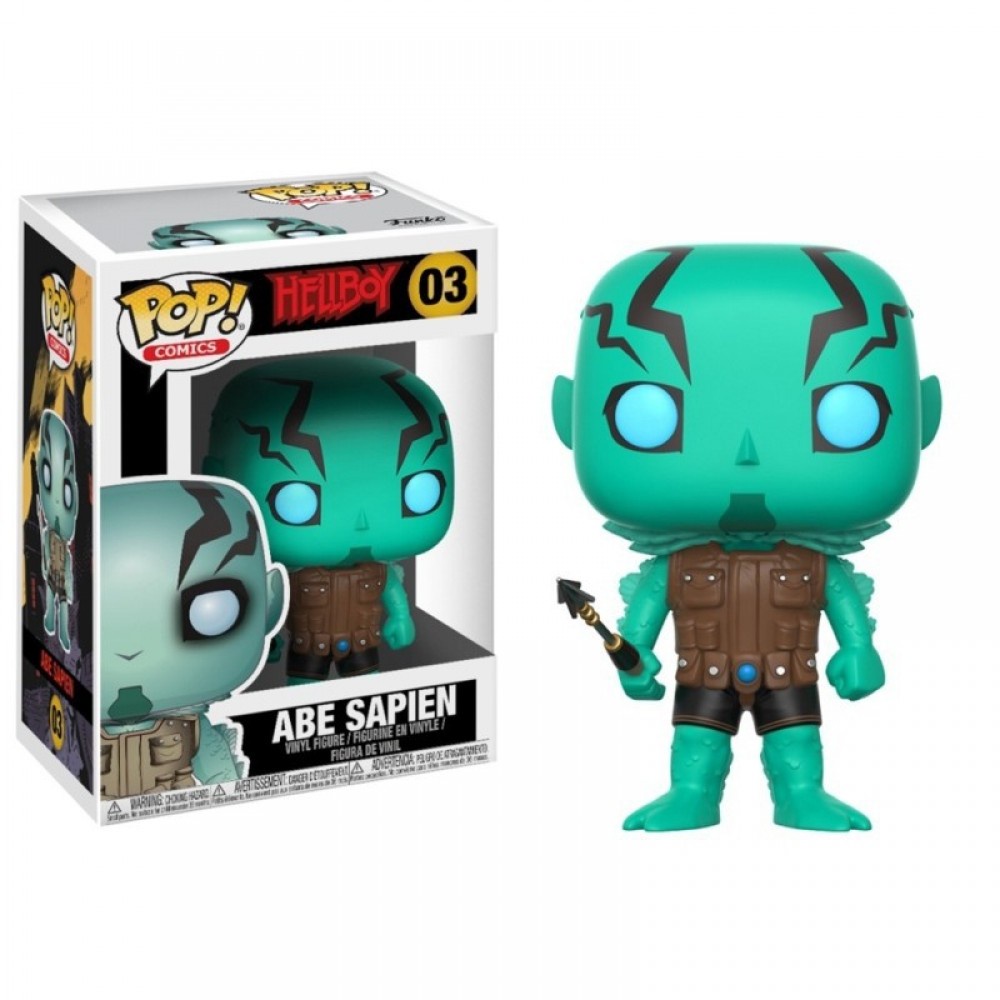 Funko POP 03 ABE SAPIEN (HellBoy)