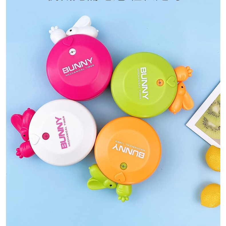 Temporizador mecânico em forma de coelho/Cronômetro especial para crianças Cozinha em Oferta na Shopee